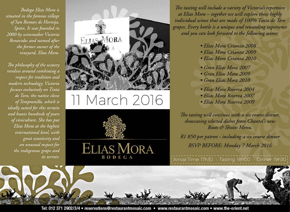 Bodega Elias Mora - 11 March 2016